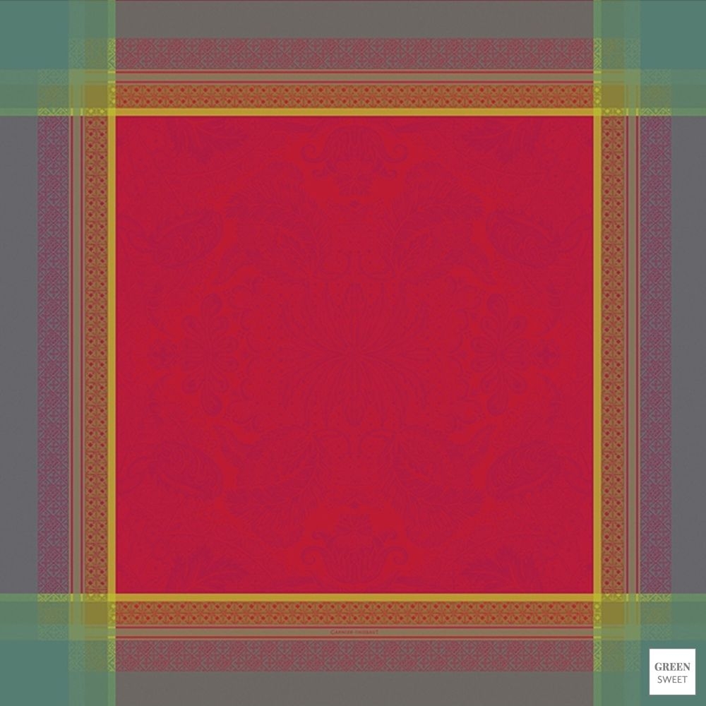 Garnier-Thiebaut Tablecloth - Isaphire Rubis - GS - different sizes Garnier-Thiebaut Tablecloth - Isaphire Rubis - GS - different sizes