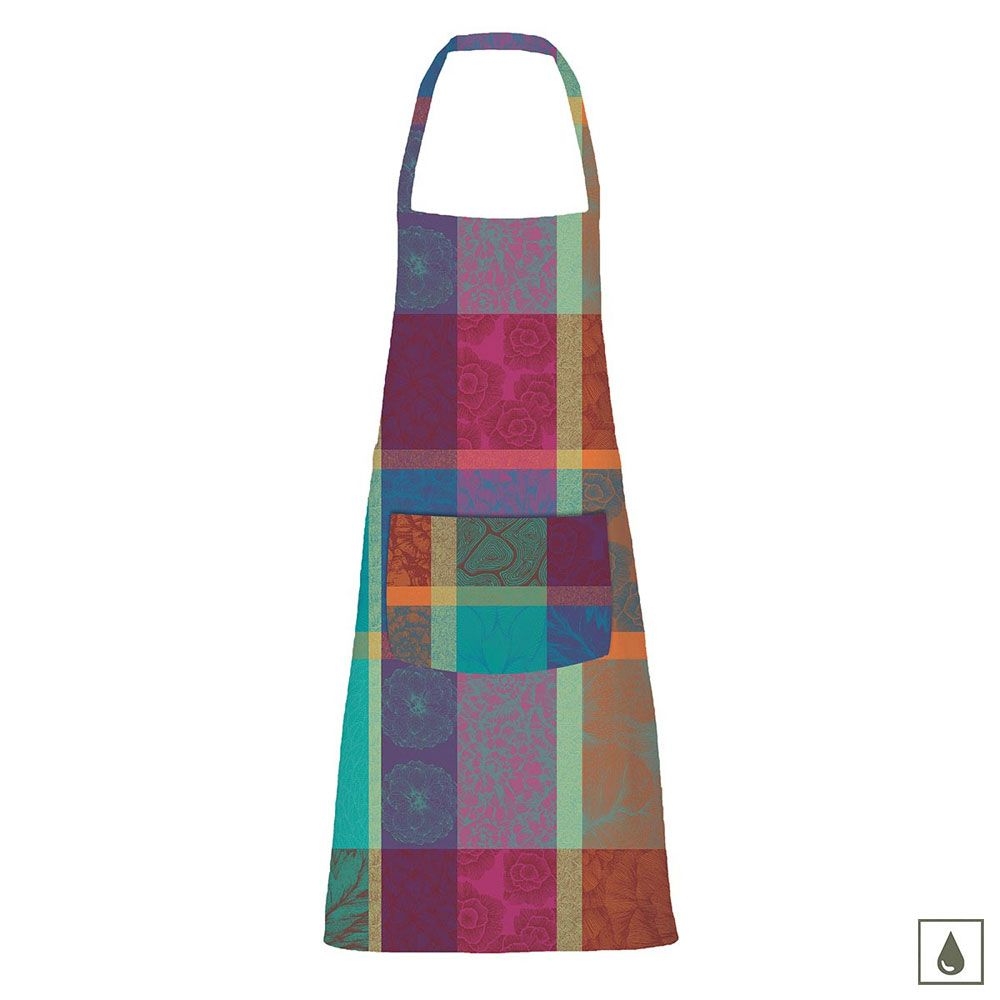 Garnier-Thiebaut - Apron Mille Petales Floralies 73x86cm - mB Garnier-Thiebaut - Apron Mille Petales Floralies 73x86cm - mB